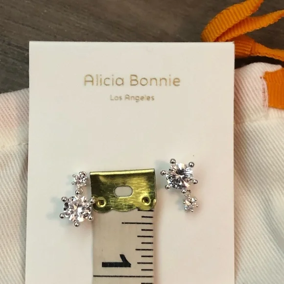 New Alicia Bonnie Echo silver earrings - Picture 4 of 5